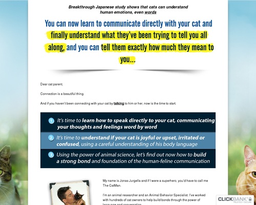 Model New! Cat Language Bible (TM)  Lastly Converse Cat!