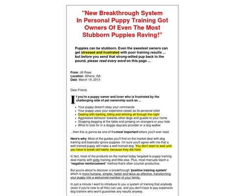 Emergency Pet Coaching Information