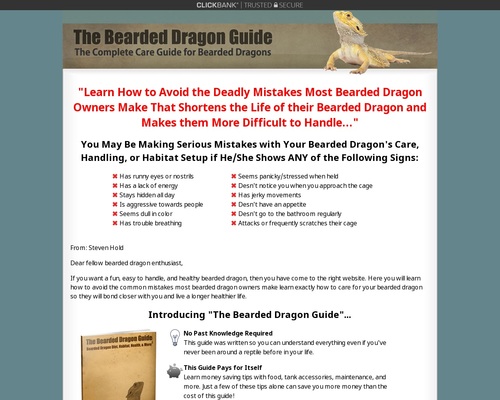 The Bearded Dragon Information &raquo; How you can Look after Bearded Dragons